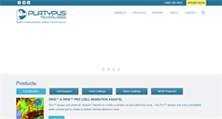 Desktop Screenshot of platypustech.com