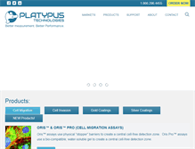 Tablet Screenshot of platypustech.com